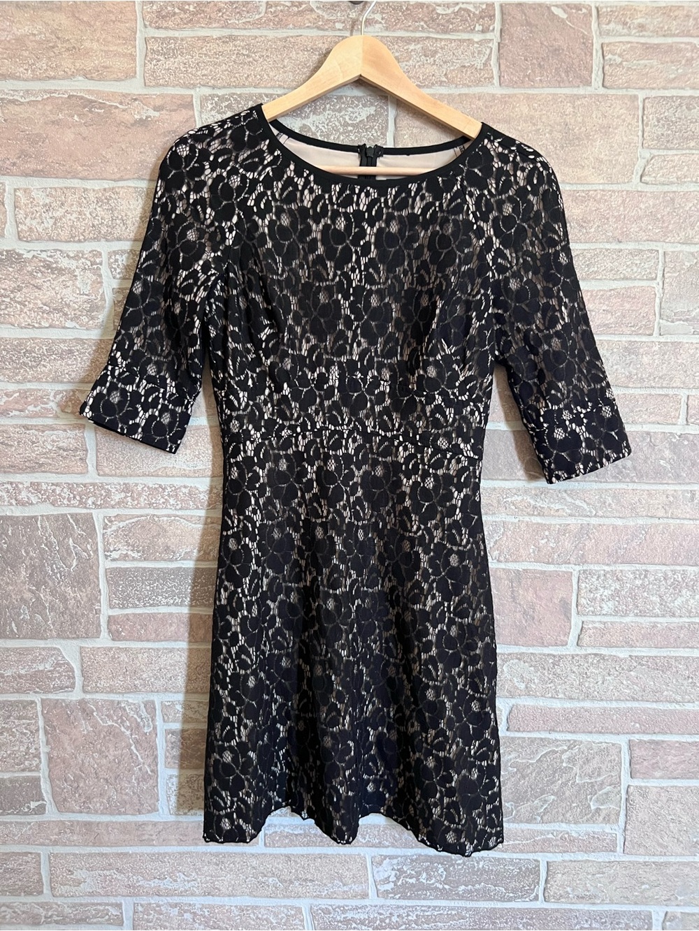 Guess by Marciano Black Lace Dress